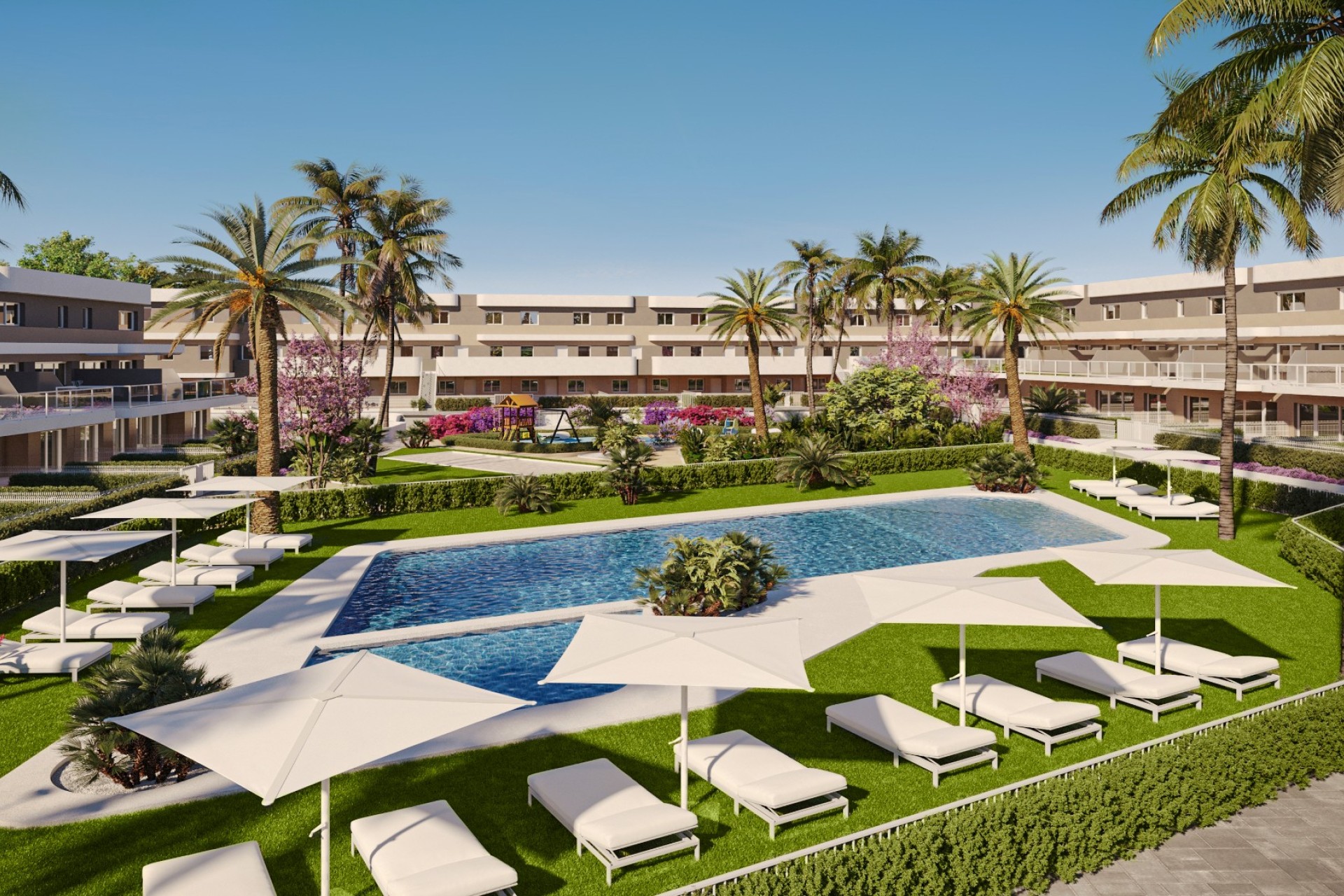 Nieuwbouw Woningen - Appartement  - Monforte del Cid - Alenda Golf