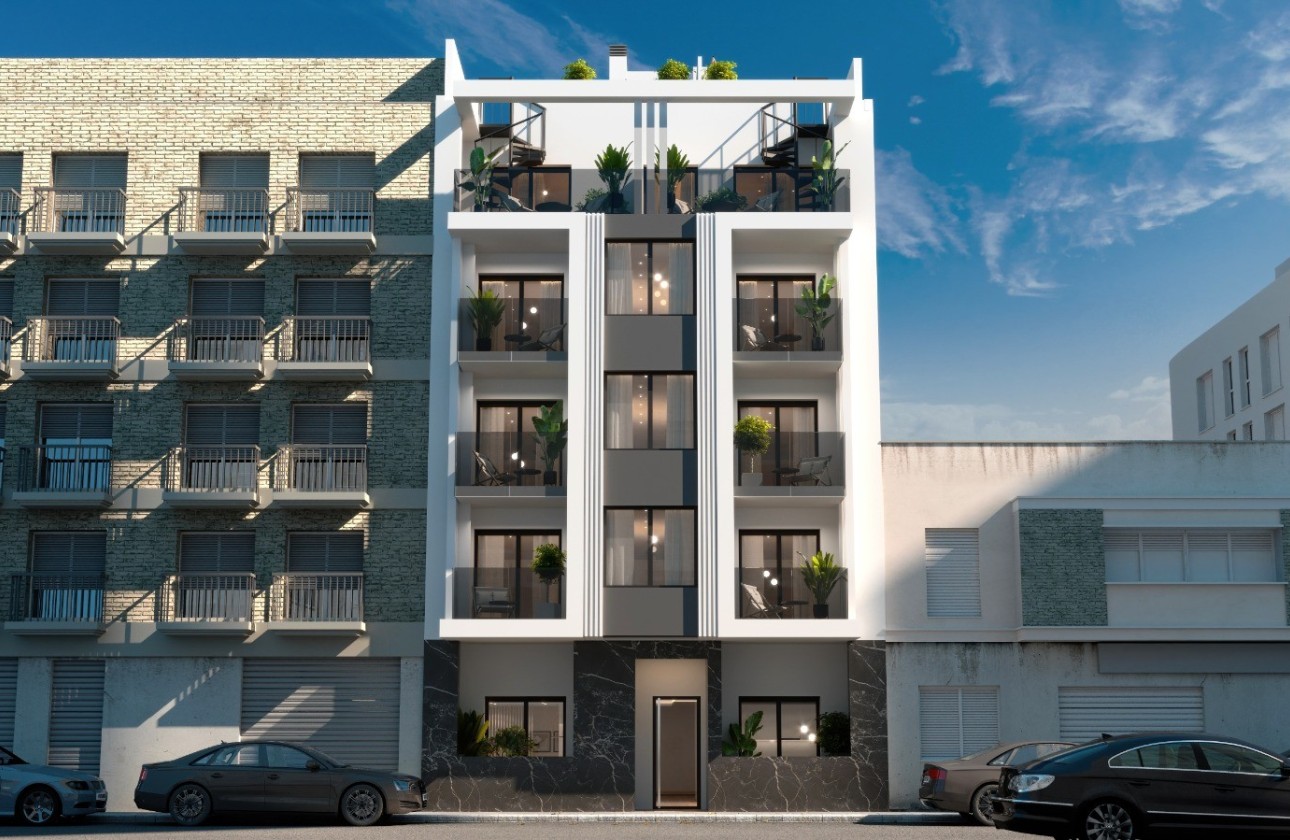 Nieuwbouw Woningen - Appartement  - Torrevieja - Torrevieja - Centre