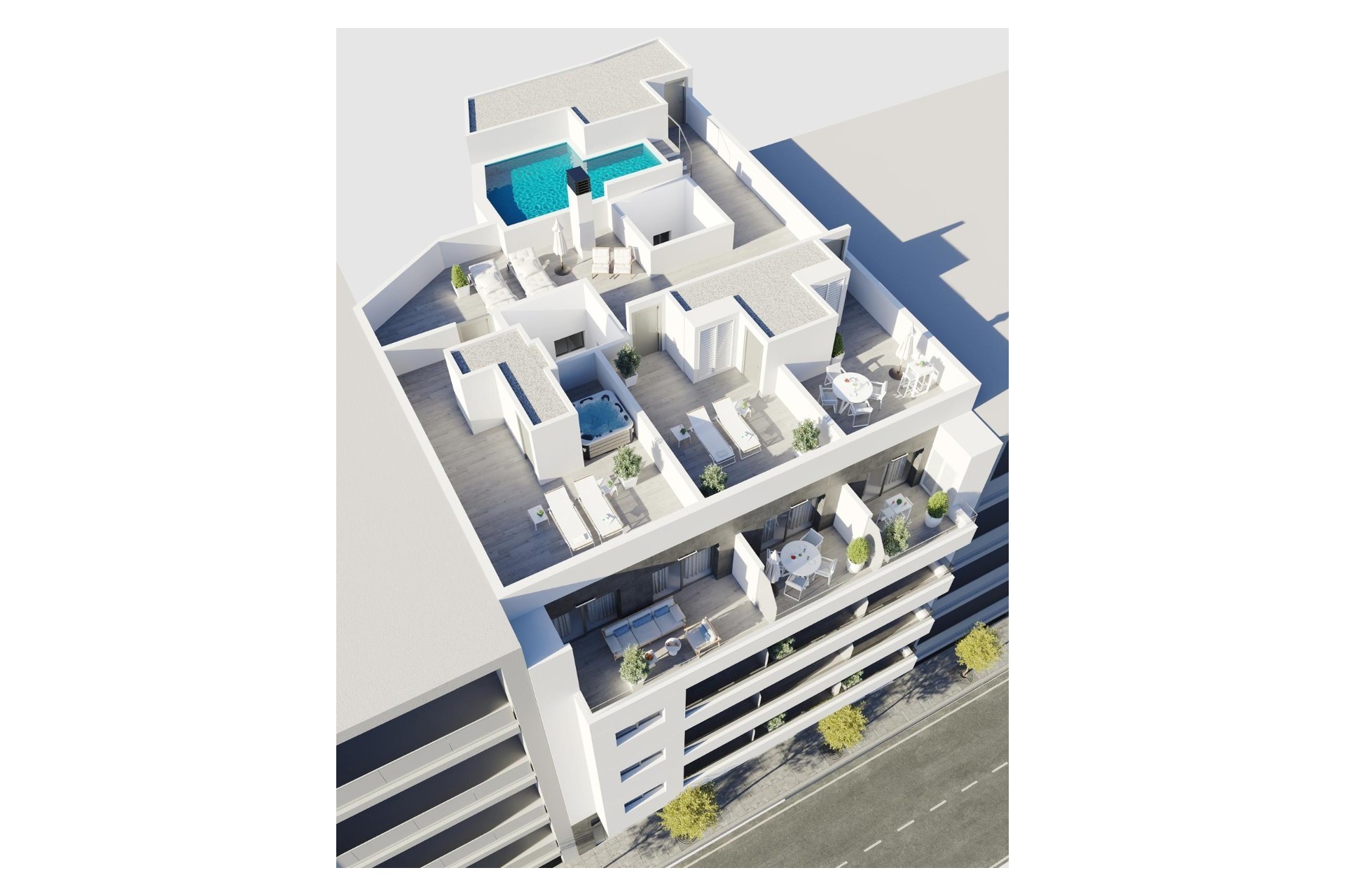 Nieuwbouw Woningen - Appartement  - Torrevieja - Torrevieja - Centre