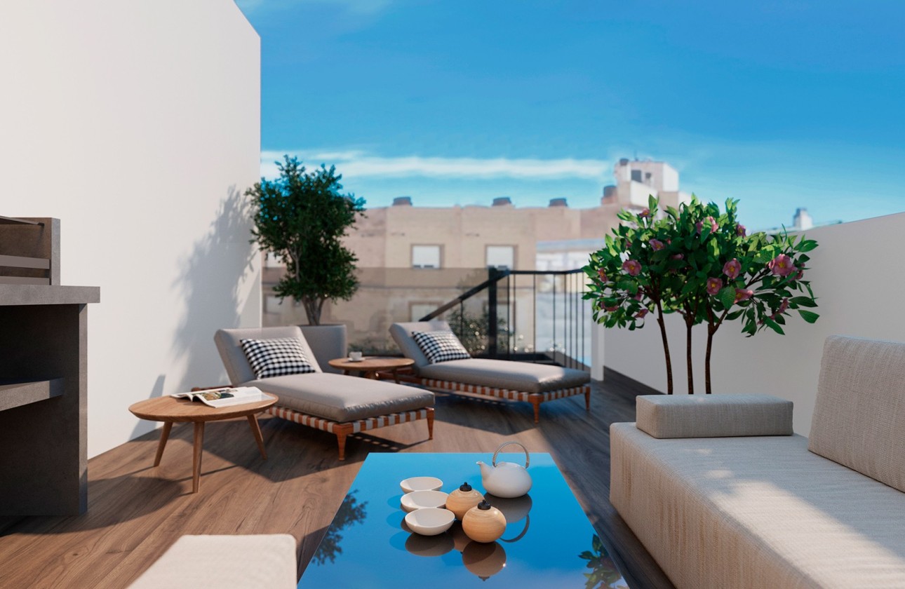 Nieuwbouw Woningen - Appartement  - Torrevieja - Torrevieja - Centre