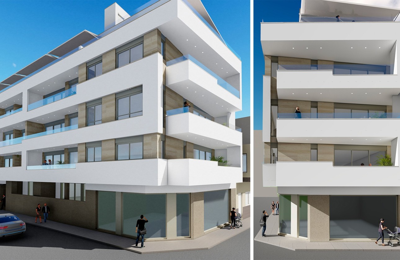 Nieuwbouw Woningen - Appartement  - Torrevieja - Torrevieja - Centre