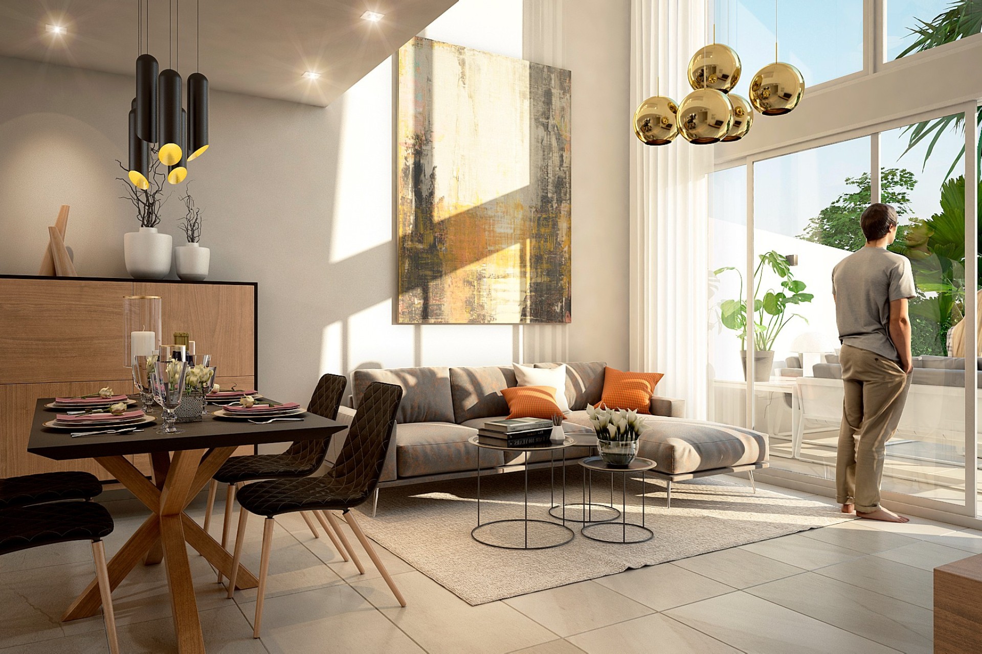 Nieuwbouw Woningen - Geschakelde woning - Algorfa - La Finca Golf