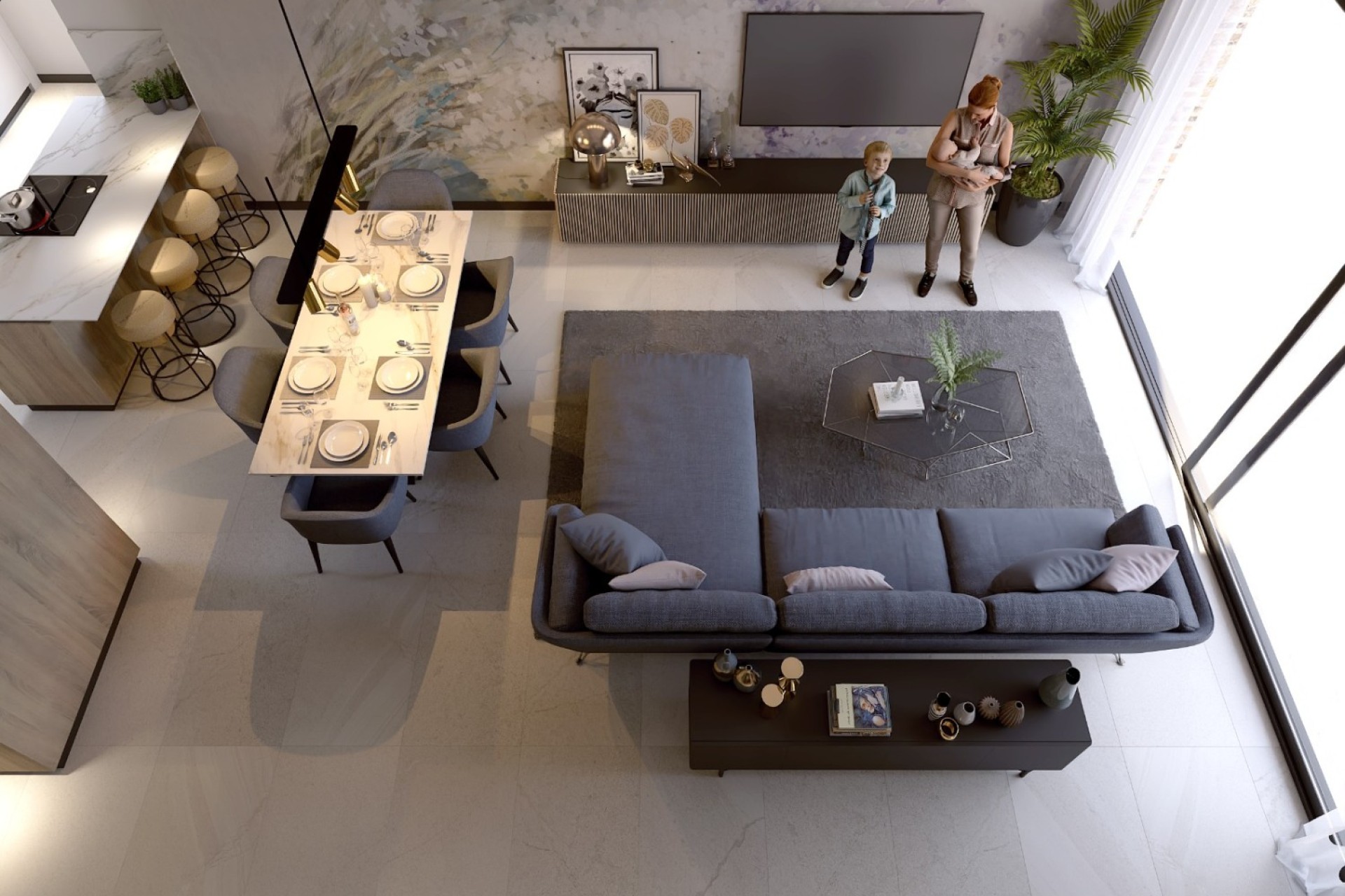 Nieuwbouw Woningen - Geschakelde woning - Algorfa - La Finca Golf