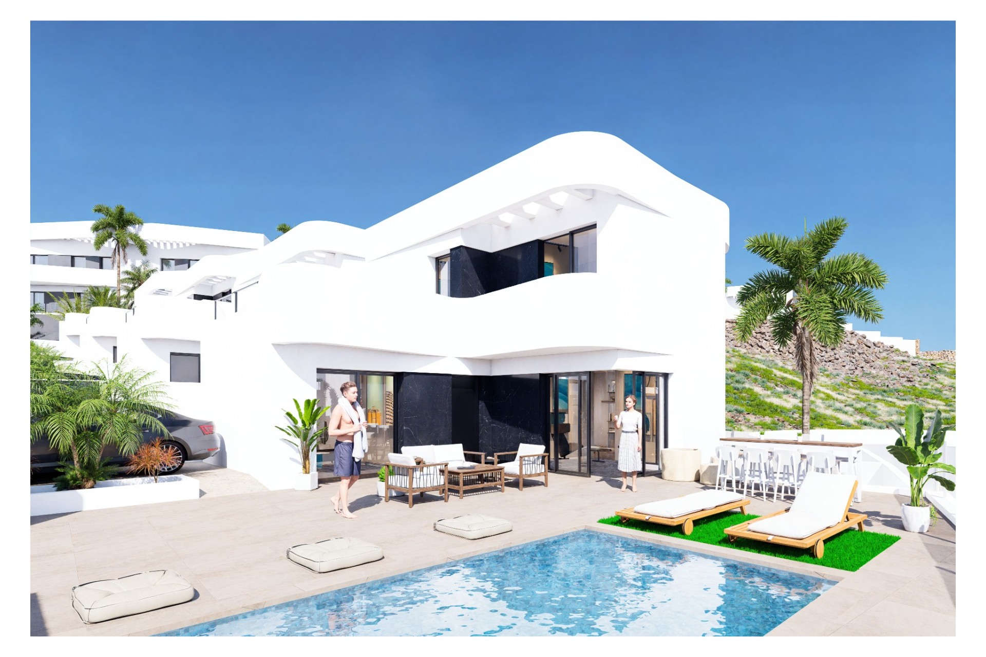 Nieuwbouw Woningen - Geschakelde woning - Algorfa - La Finca Golf