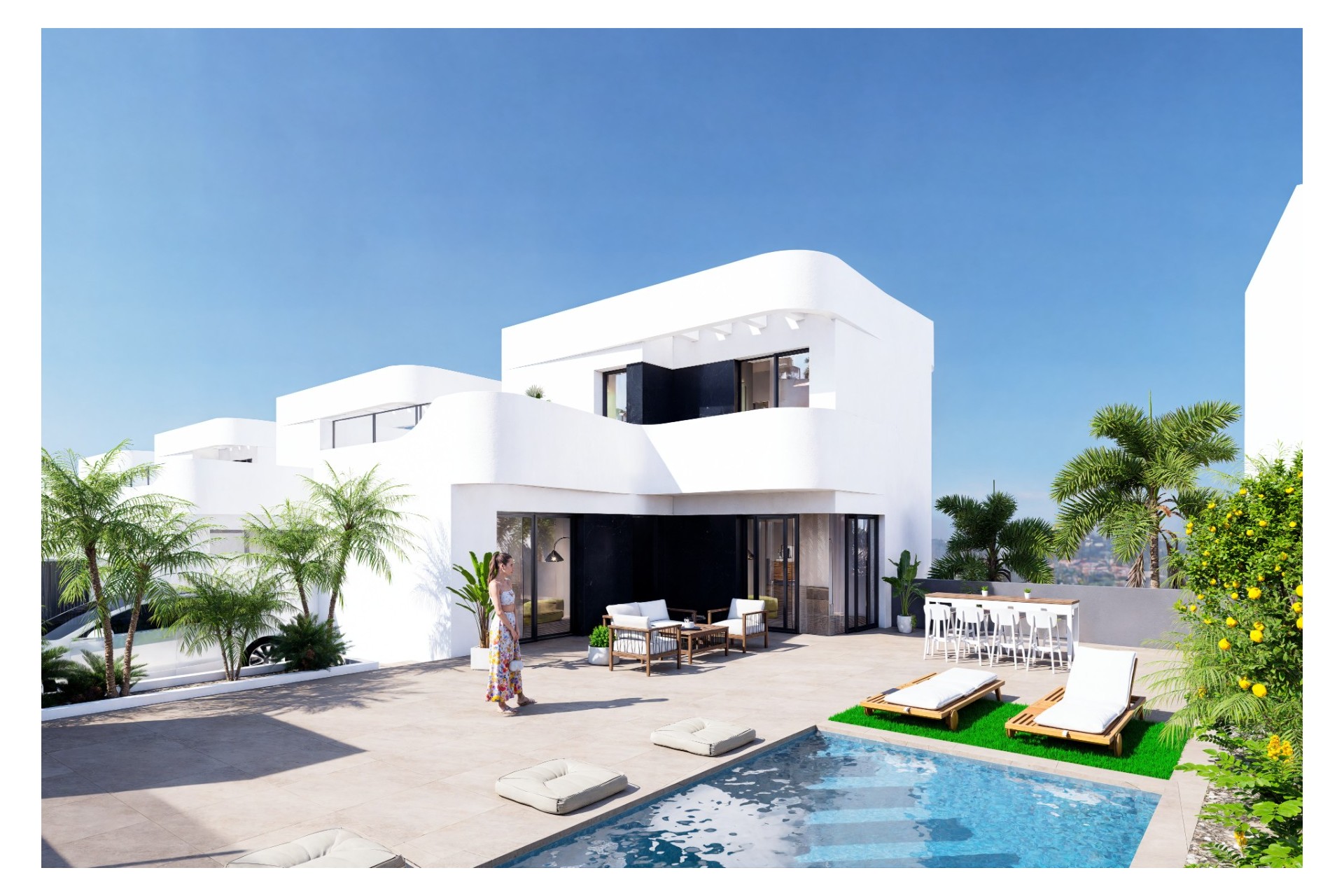 Nieuwbouw Woningen - Geschakelde woning - Algorfa - La Finca Golf