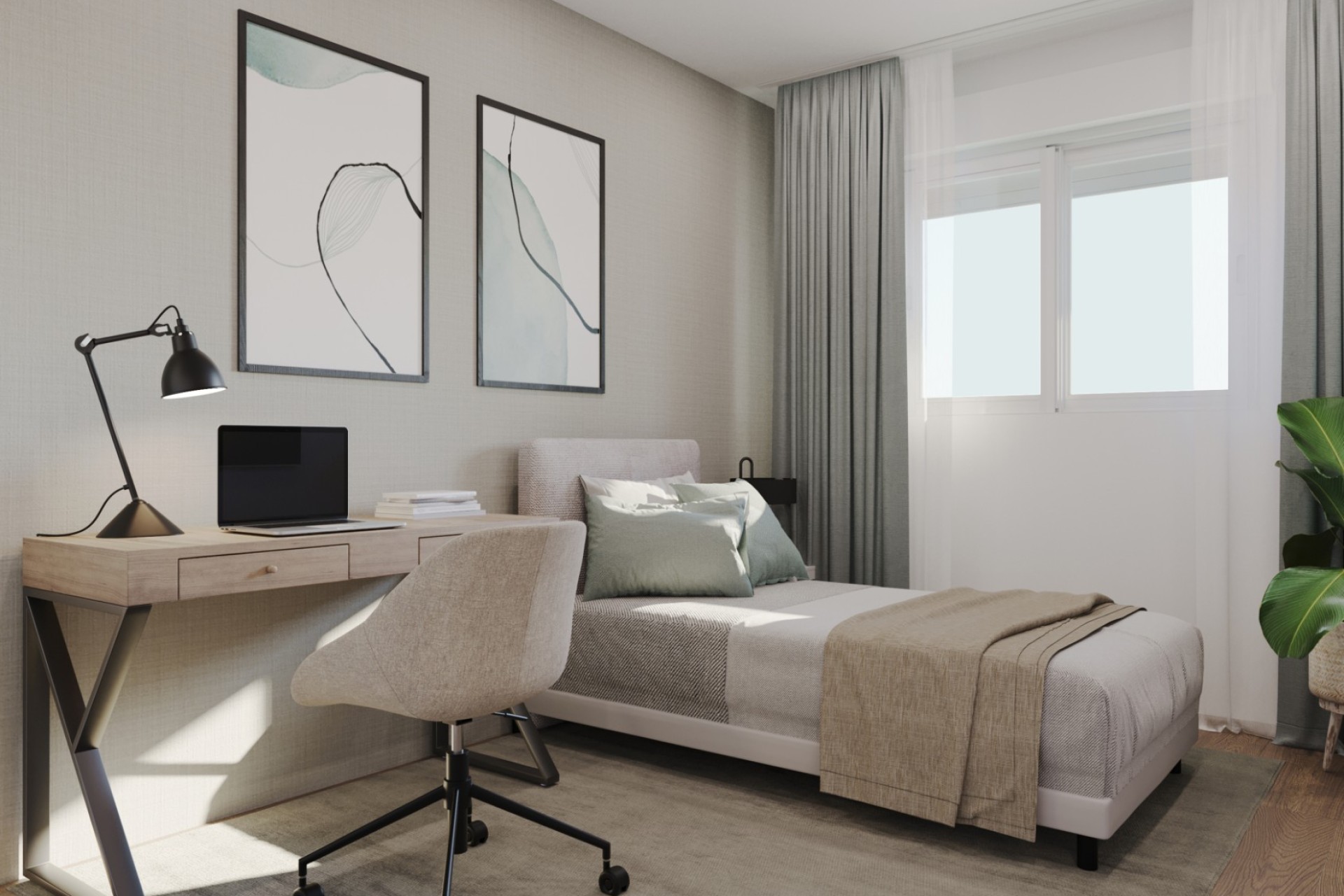 Nieuwbouw Woningen - Geschakelde woning - Monforte del Cid - Alenda Golf