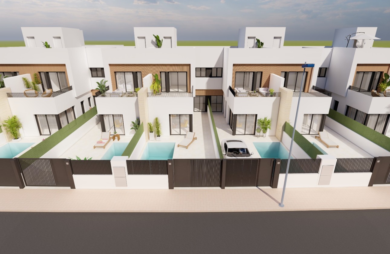 Nieuwbouw Woningen - Geschakelde woning - San Javier - Santiago de la Ribera