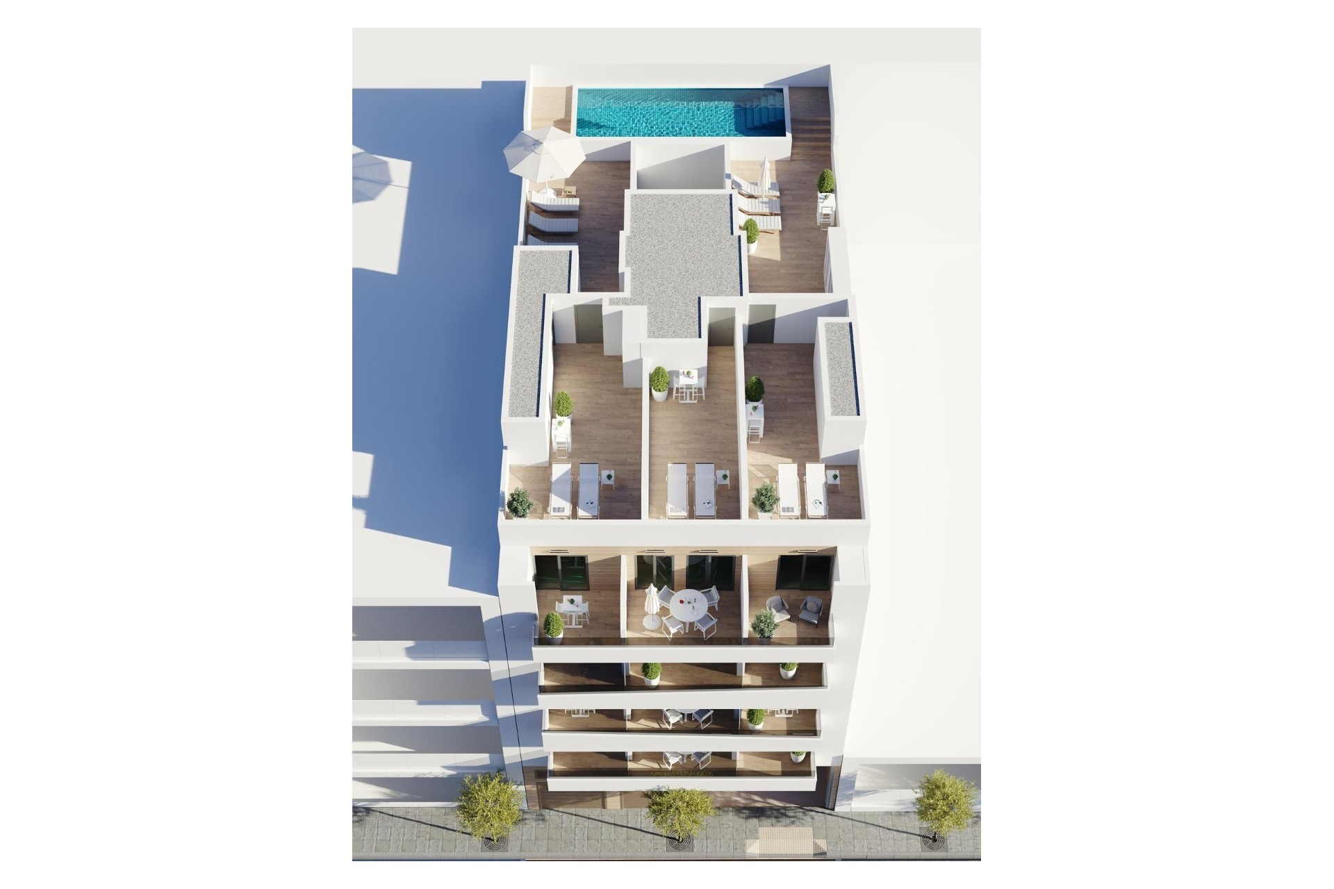 Nieuwbouw Woningen - Penthouse - Torrevieja - Torrevieja - Centre