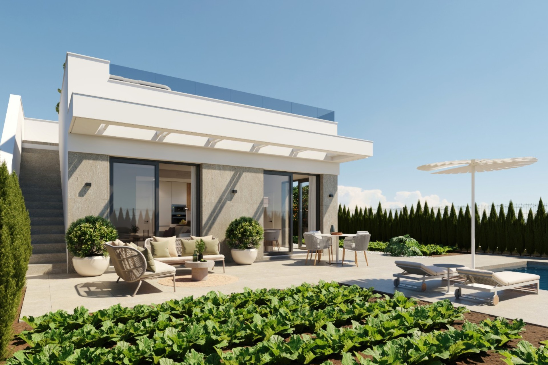 Nieuwbouw Woningen - Vrijstaande woning - Fuente Álamo de Murcia