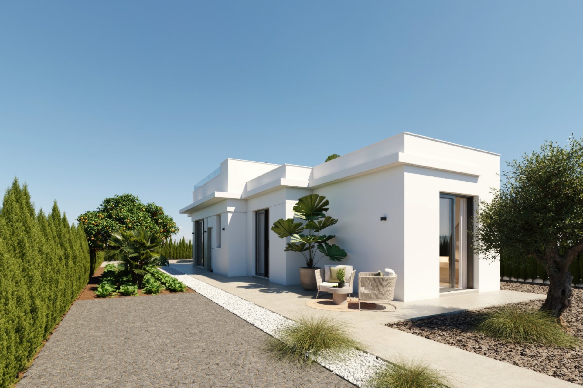 Nieuwbouw Woningen - Vrijstaande woning - Fuente Álamo de Murcia