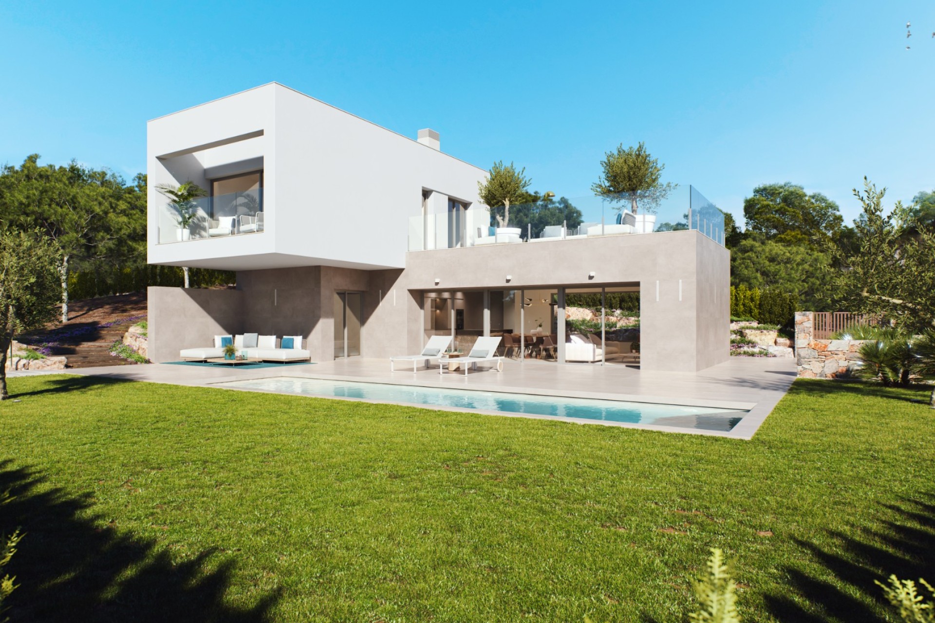 Nieuwbouw Woningen - Vrijstaande woning - Orihuela Costa - Las Colinas Golf