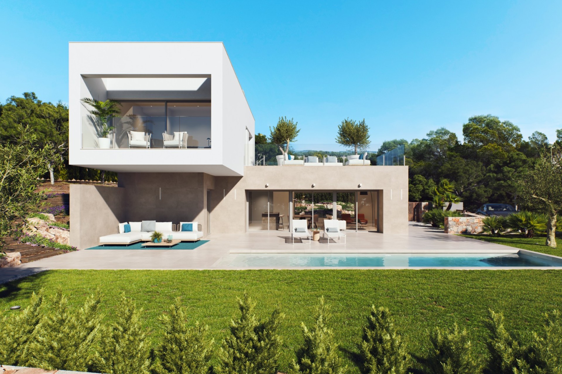 Nieuwbouw Woningen - Vrijstaande woning - Orihuela Costa - Las Colinas Golf