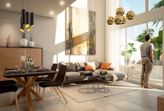 Nieuwbouw Woningen - Geschakelde woning - Algorfa - La Finca Golf