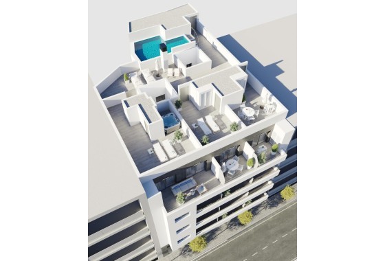 Nieuwbouw Woningen - Appartement  - Torrevieja - Torrevieja - Centre