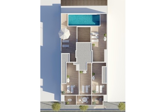 Nieuwbouw Woningen - Appartement  - Torrevieja - Torrevieja - Centre