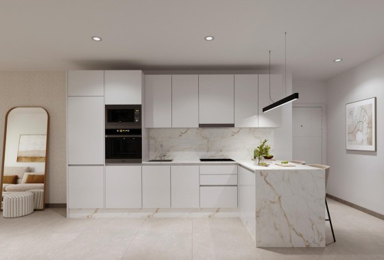 Nieuwbouw Woningen - Appartement  - Torrevieja - Torrevieja - Centre