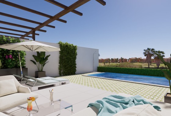 Nieuwbouw Woningen - Geschakelde woning - Los Alcazares - La Serena Golf