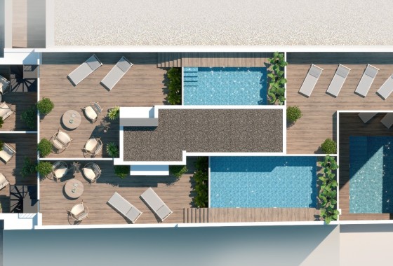 Nieuwbouw Woningen - Appartement  - Torrevieja - Torrevieja - Centre