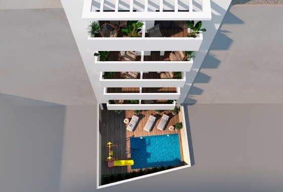 Nieuwbouw Woningen - Appartement  - Torrevieja - Torrevieja - Centre
