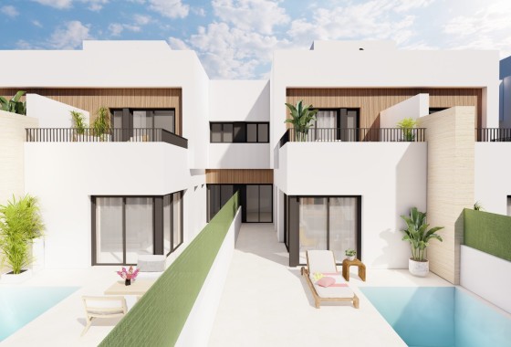 Nieuwbouw Woningen - Geschakelde woning - San Javier - Santiago de la Ribera